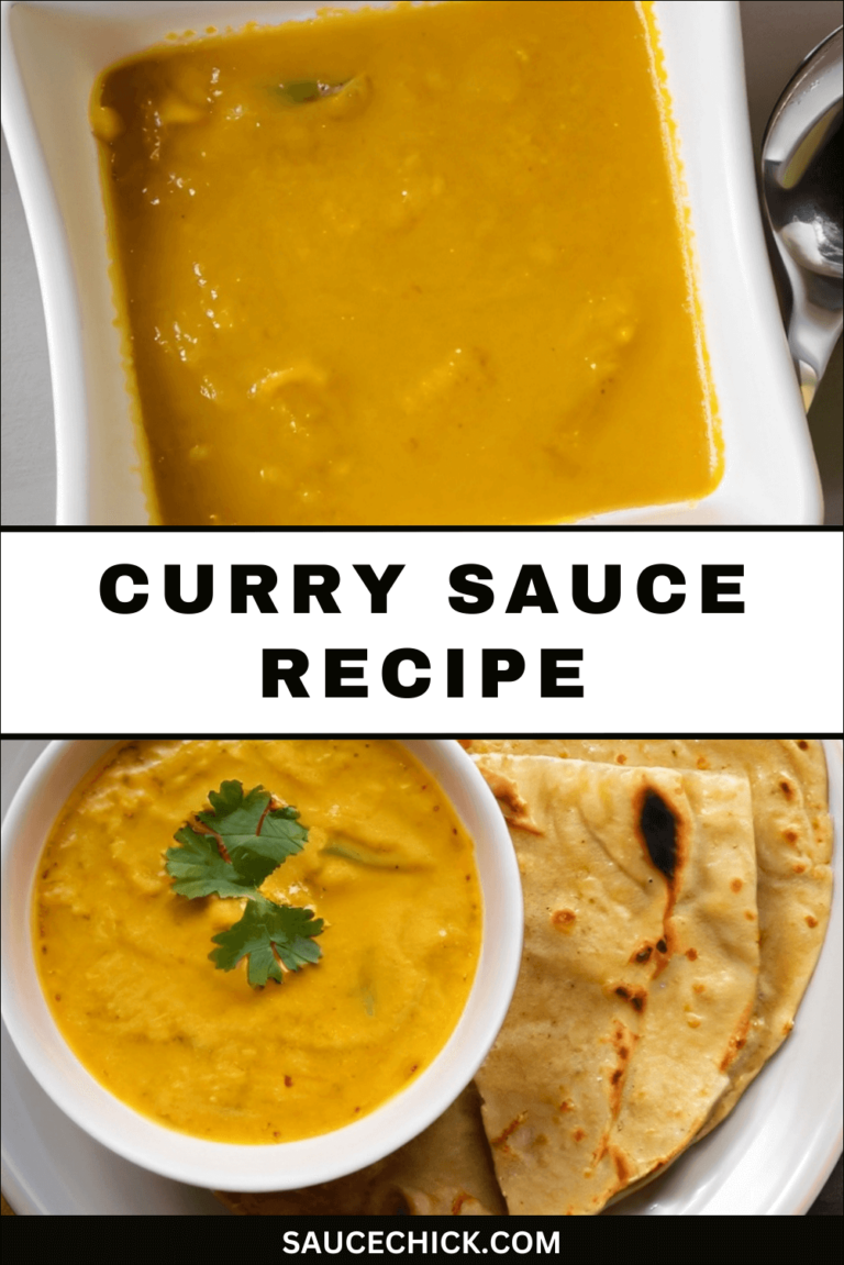 Curry Sauce Recipe | Quick and Easy DIY Curry Sauce