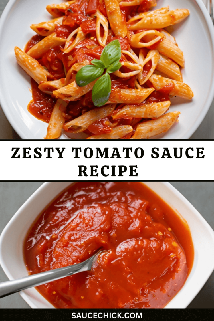 Zesty Tomato Sauce Recipe Elevate Your Culinary Creations
