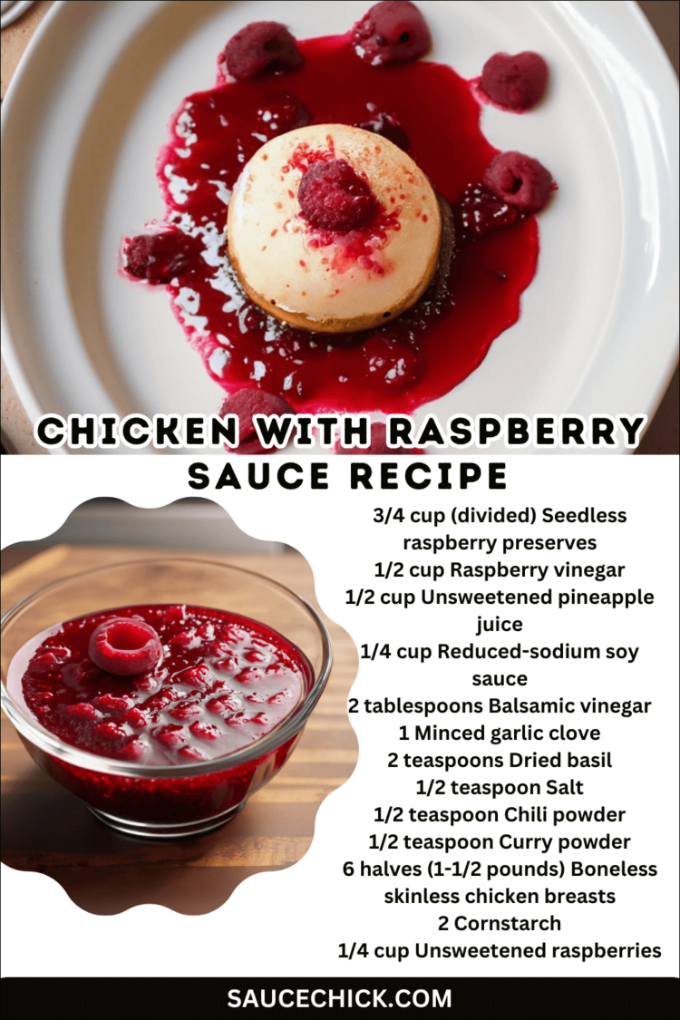 Wine Raspberry Chicken Chicken with Raspberry Sauce: A Culinary Symphony of Flavor