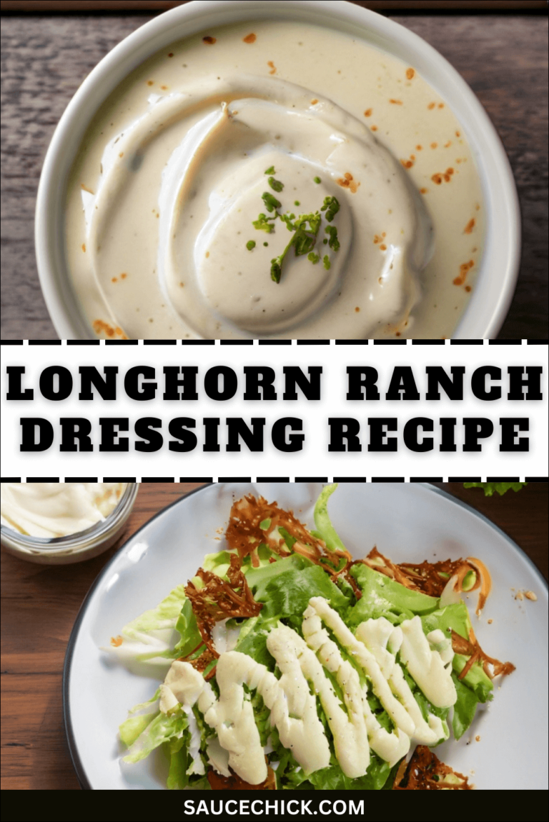 Longhorn Ranch Dressing Recipe Homemade Dressing Guide