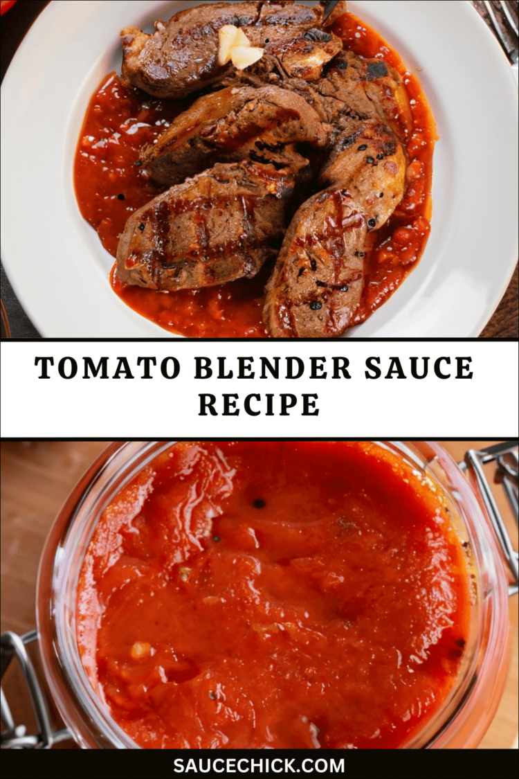 Tomato Blender Sauce Recipe Effortless Freshness In Every Blend