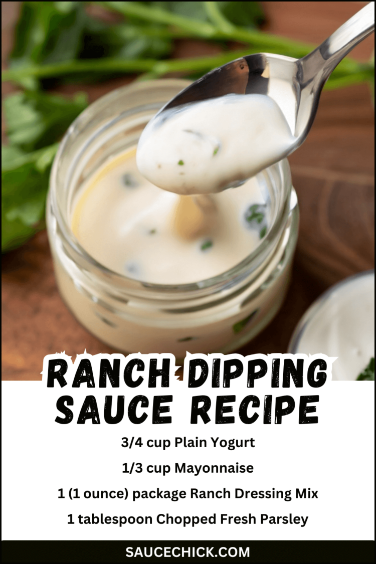 Ranch Dipping Sauce Recipe | Homemade & Easy to Make