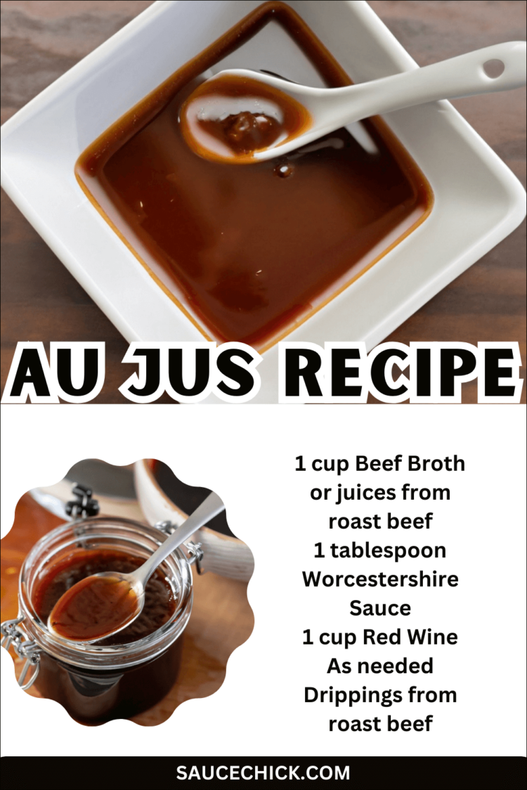 Au Jus Recipe: Rich And Savory Elegance For Perfect Dipping