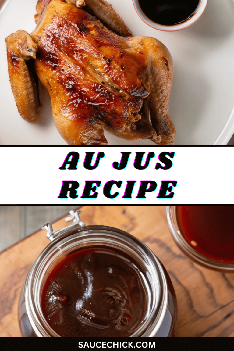 Au Jus Recipe Rich And Savory Elegance For Perfect Dipping