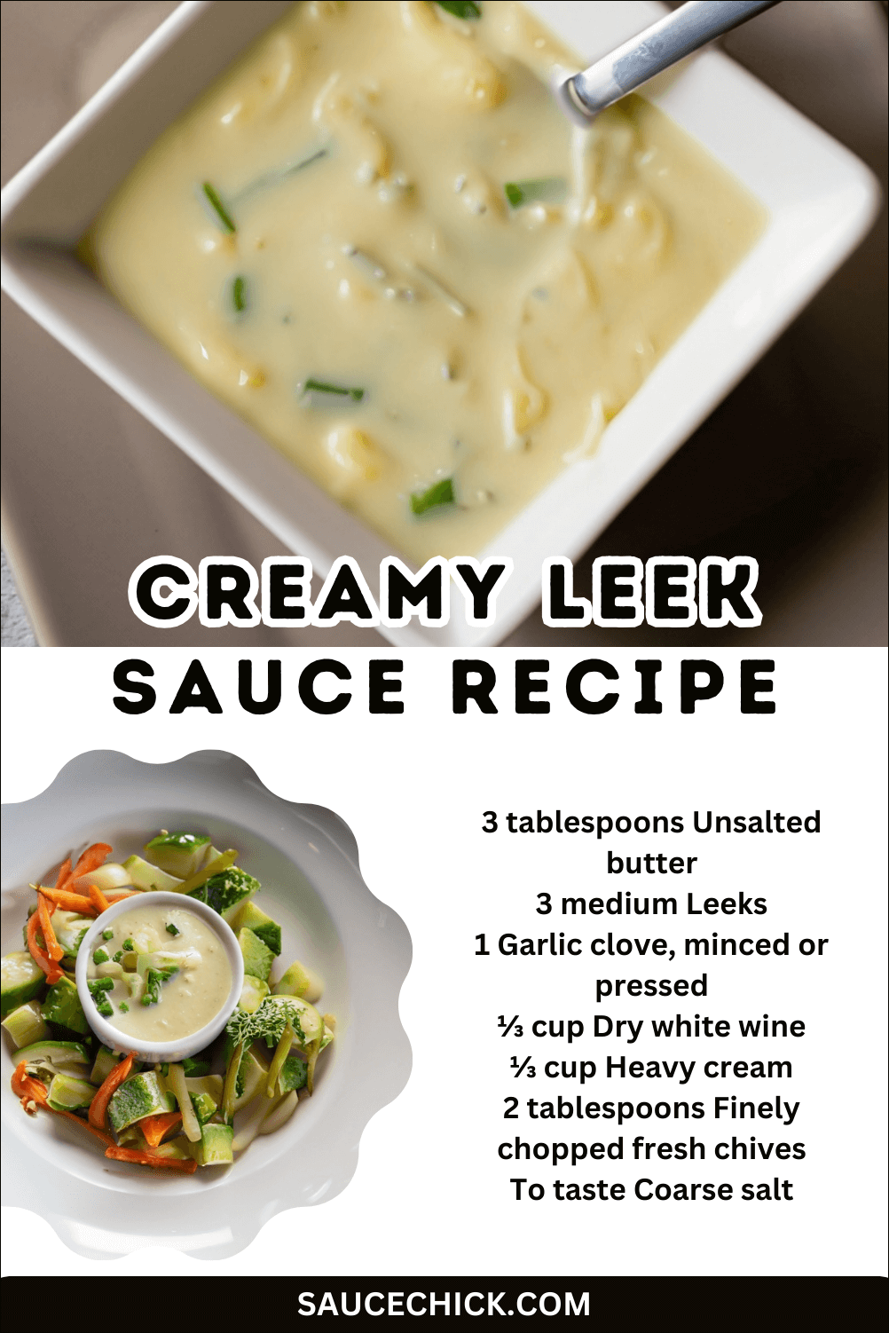 Creamy Leek Sauce Recipe A Must Try Recipe