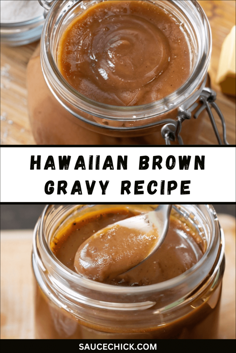 Hawaiian Brown Gravy Recipe Tropical Delight for Culinary Flavors
